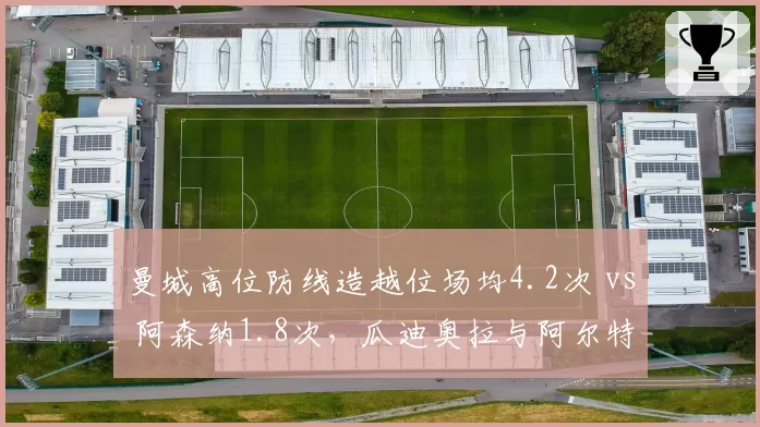 曼城高位防线造越位场均4.2次 vs 阿森纳1.8次,瓜迪奥拉与阿尔特塔风险偏好天壤之别