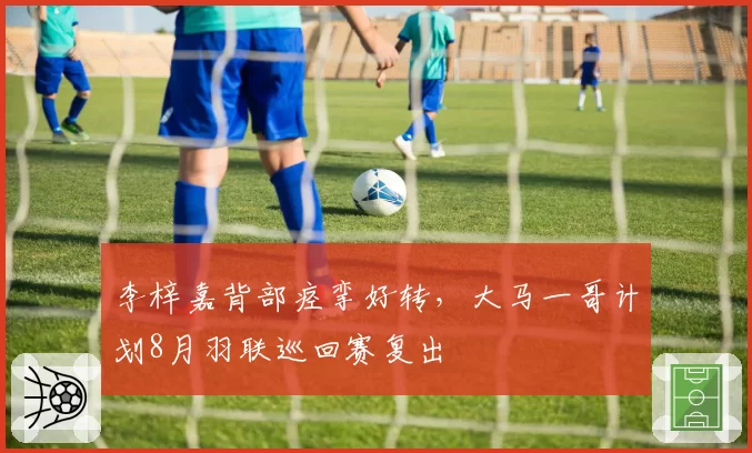 李梓嘉背部痉挛好转,大马一哥计划8月羽联巡回赛复出
