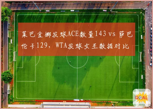 莱巴金娜发球ACE数量143 vs 萨巴伦卡129,WTA发球女王数据对比